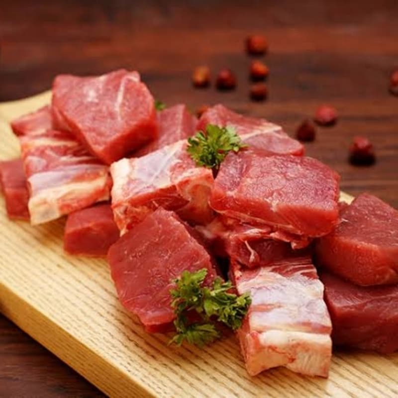 Mutton Meat With Bone 500Gm