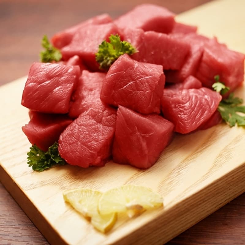 PRIME BEEF BONELESS CUBES 500Gm
